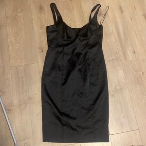 Black Zara Basics Collection Dress. In Like new condition and in size Large